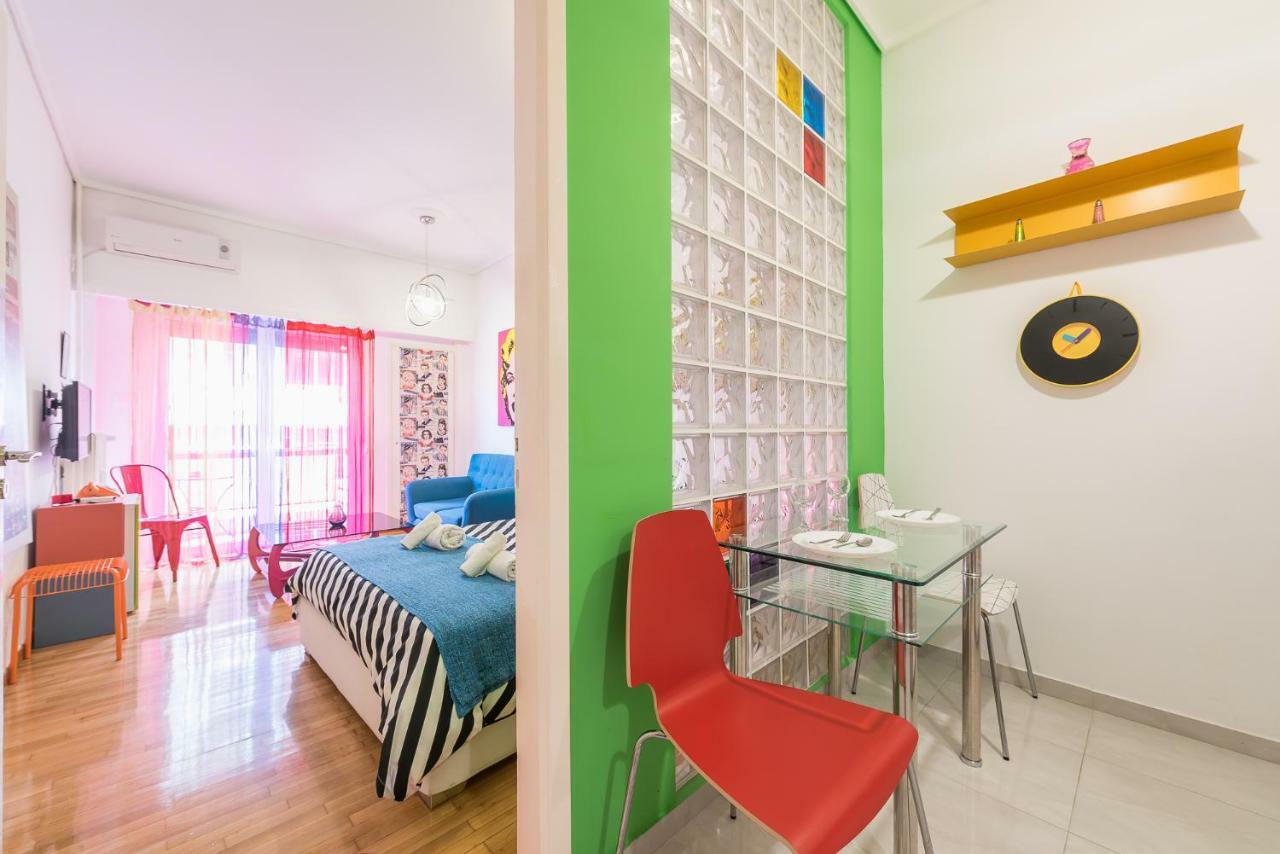 Zenios Amintas-Pop-Artment For Two In City Center Atina Dış mekan fotoğraf